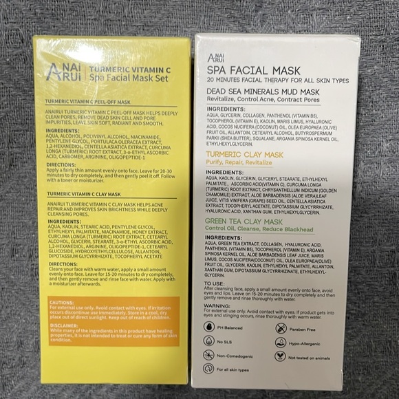 ANAI RUI Face Masks - New in sealed box - Picture 3 of 16